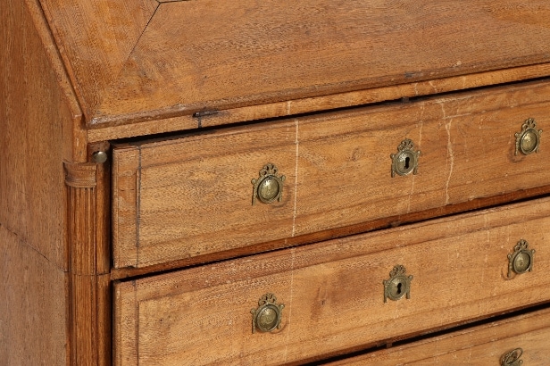 Barok chatol af egetræ, 1700-tallets slutning