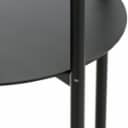 238. Hübsch Norm Shelving Cylinder, black. (2)