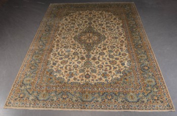 Persisk Keshan tæppe, 398 x 300 cm.