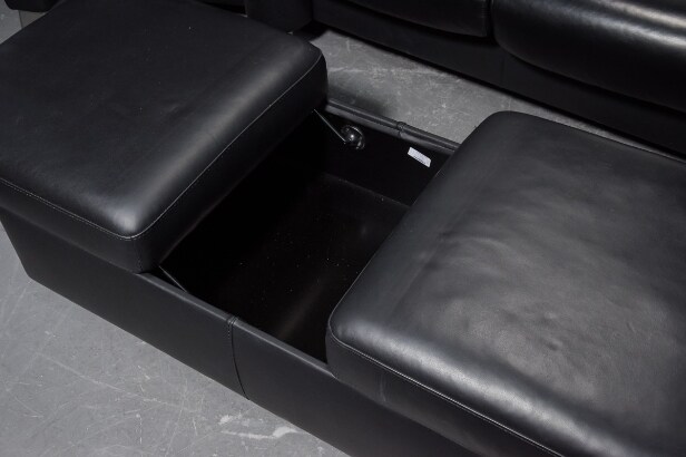 Ekornes, Stressless Biograf Sofa, model Arion, sort læder (6 )