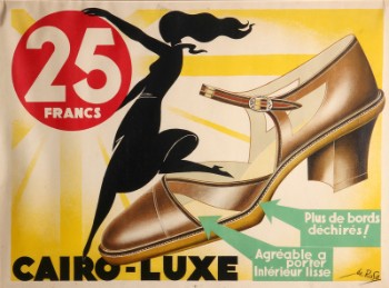 De Rosa. Fransk plakat, Cairo-Luxe, ca. 1940