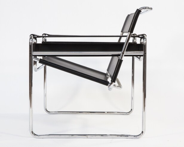 Marcel Breuer, stol Wassily model nr. B3