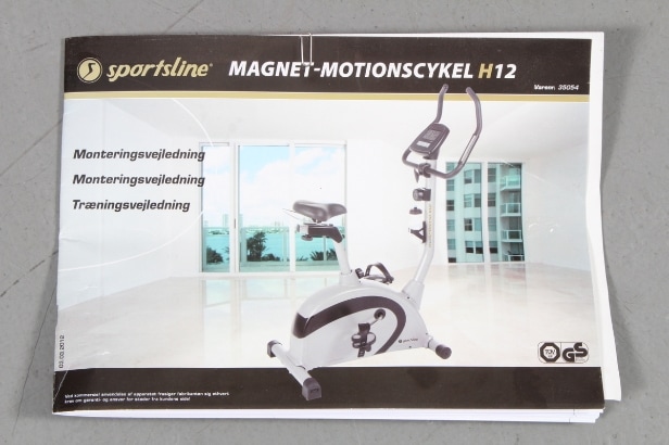 Sportsline. Magnet-Motionscykel H12.