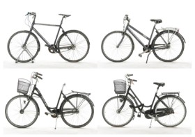 7550, 7547, 7552, 7551 - Samling cykler (4)