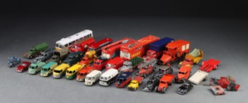 Tekno, samling modelbiler (ca. 34 stk.)