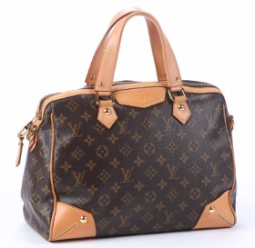 Louis Vuitton 'Retiro' Handbag in Monogram Canvas Leather