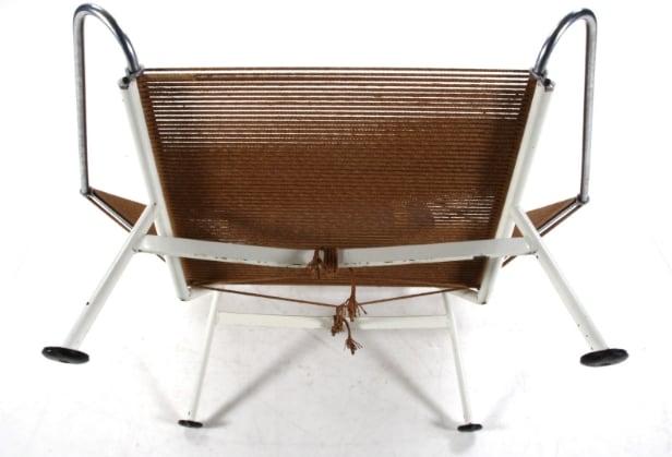 Hans J. Wegner. Flagline chair / Flag Halyard chair, Getama GE-225, 1960s
