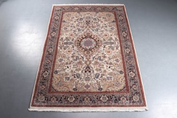 Indisk tæppe, 190 x 298 cm.