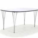 Piet Hein & Bruno Mathsson for Fritz Hansen: Super elliptical table