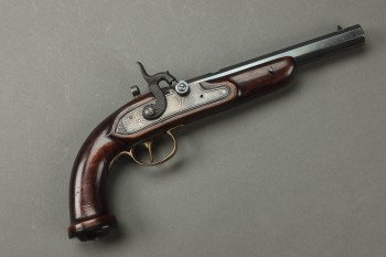 Nyere Dikar sortkruds pistol model Pineer cal. 32