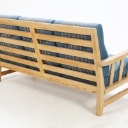 Solid pine sofa, 1960s