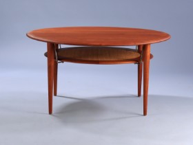 Peter Hvidt & Orla Mølgaard-Nielsen. Sofabord af teak, model FD515