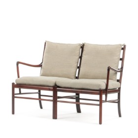 Ole Wanscher. 'Colonial' to-pers. sofa, model PJ-149/2, mahogni