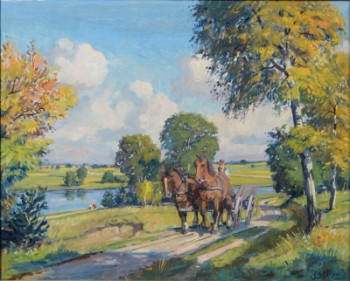Johannes Meyer Andersen, landskab