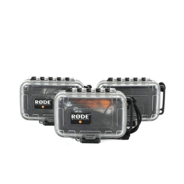 Red microphones (3)