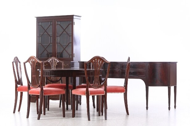 Hepplewhite mahogany dining room (10)