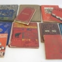 Samling gamle glansbilleder. Ca. 1920-1950. (13 albums + løse ark m.m.)