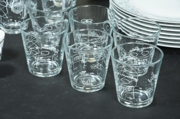 Stelton, Kähler, Aida Poul Pava m.m. Samling termokande, krus, glas m.m. (73)