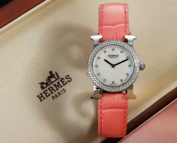 Women's wristwatch from Hermés, model Heure H, ref. HR1,230