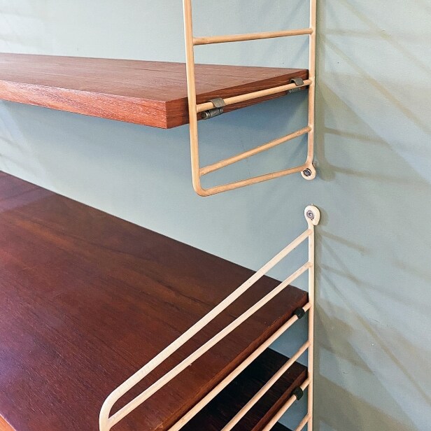 Nisse & Kaisa Strinning for String Design AB: Cabinet and shelving ...