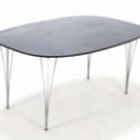 Piet Hein & Bruno Mathsson for Fritz Hansen: Super elliptical table