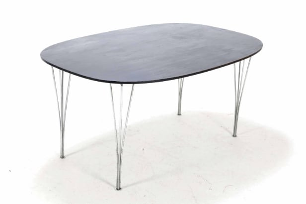 Piet Hein & Bruno Mathsson for Fritz Hansen: Super elliptical table