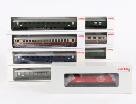 Märklin 37460 HO: Elektrisk lokomotiv Re 460 samt 8 togvogne (9)