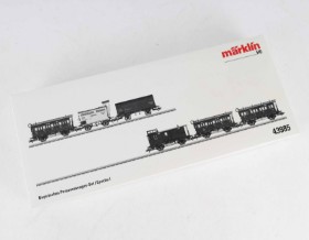 Märklin 43985 HO: Bavarian Passenger Car set