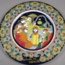 Stor samling Bjørn Wiinblad platter m.m (27) 
