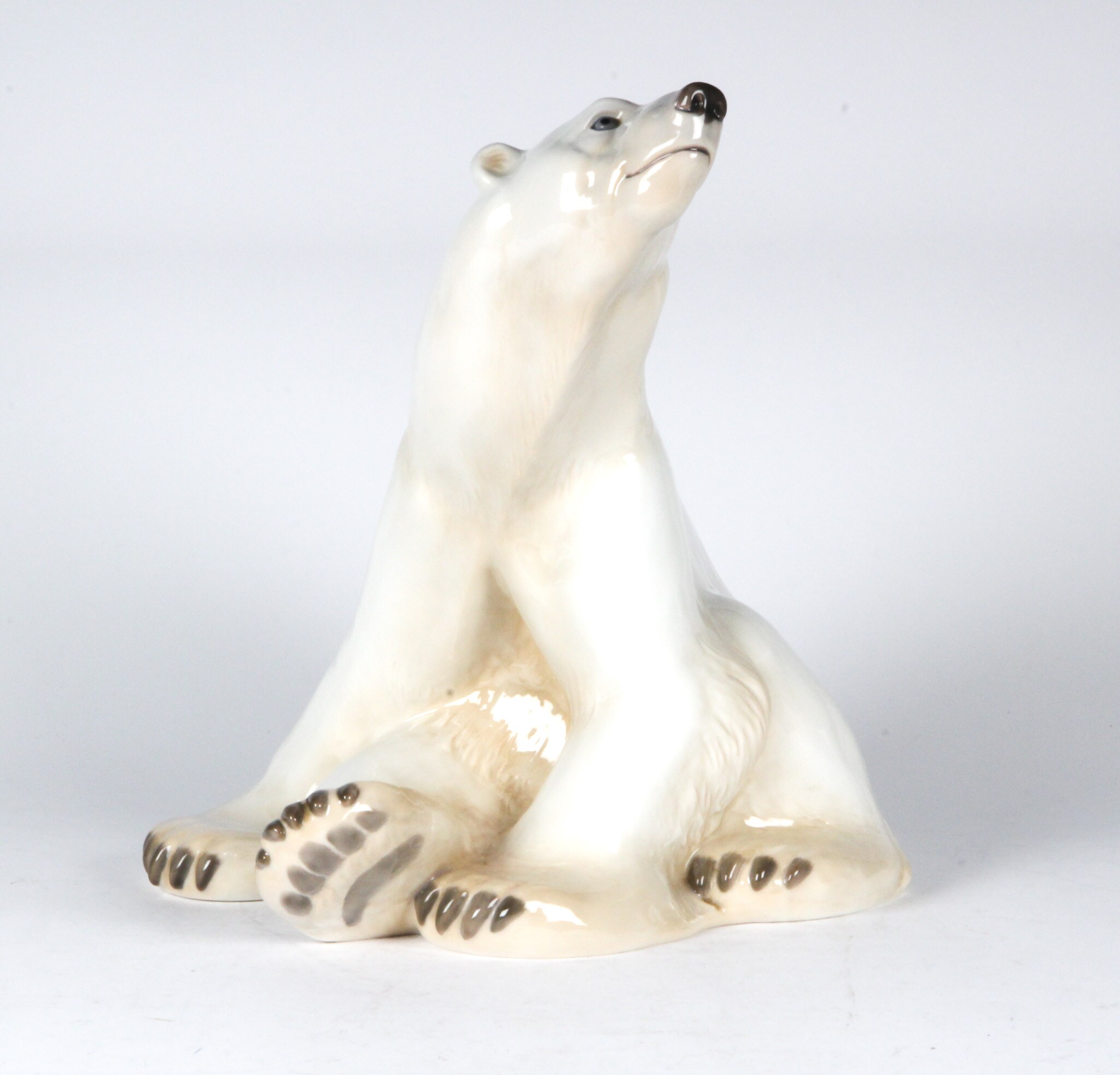 Niels Nielsen for Bing & Grondahl. Giant polar bear, porcelain