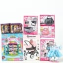 Gabby's Dollhouse and doll carriages etc. (9)