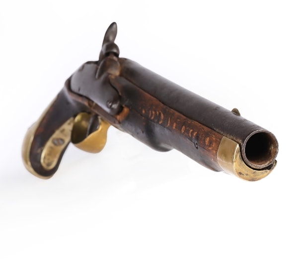 Danish percussion pistol M/1807