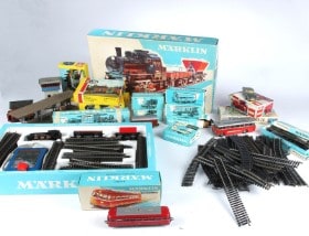 Märklin. Samling modeltog H0