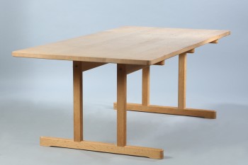 Børge Mogensen. Spisebord, massiv eg, model 6286