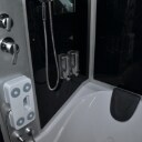 Dampkabine med jacuzzi spa bad