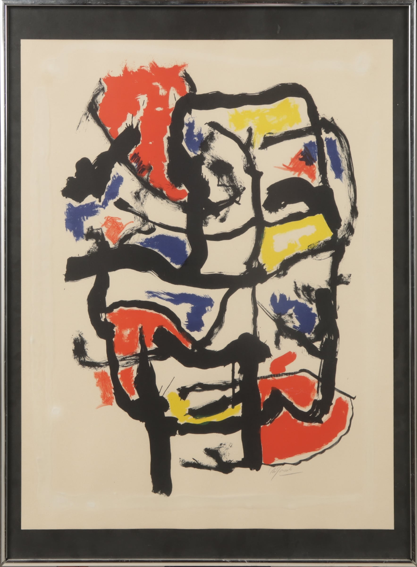 Robert Jacobsen. Lithograph.