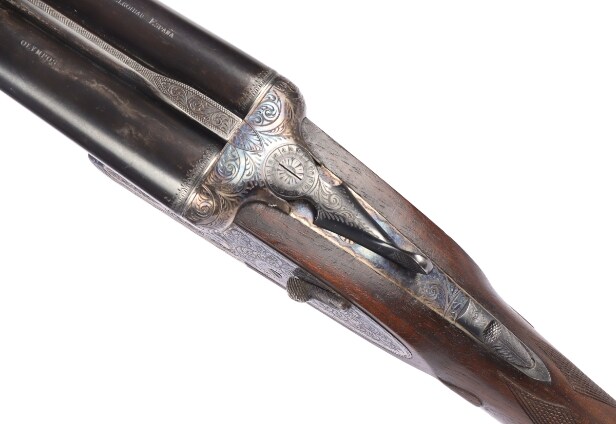 Arrieta Olympus s/s shotgun With side lock cal. 12/70