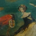 Clara Sporleder, Ölgemälde, 'Der Freier'