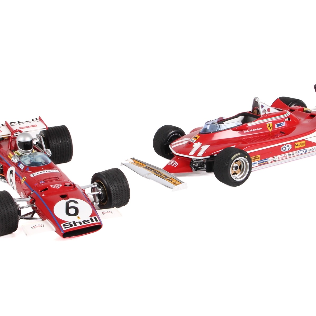 Exoto. Grand prix Classics, Ferrari 312B & Ferrari 312T4. In