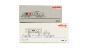 Märklin 37647+46638 Digital HO: Diesel locomotive Rh 2070 and ÖBB circus transport car (2)