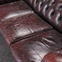 Chesterfield sofa af læder Denne vare er sat til omsalg under nyt varenummer 4421691