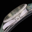 Tiffany & Co. 'Metro'. Ladies' steel wristwatch with diamonds