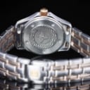 Omega Seamaster 120m, damearmbåndsur af 18 kt. guld/stål, Ø 29 mm