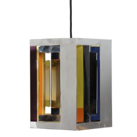 Ole Schwalbe and Simon Henningsen for Lyfa. Casablanca pendant lamp, Sign. Schwalbe, 191/200