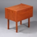 Hans J. Wegner. Sengebord af teak