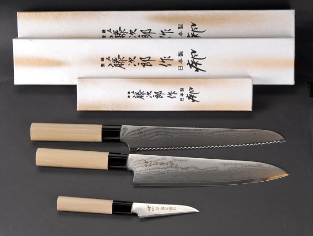 Tojiro, knive, den store autentiske pakke (3)