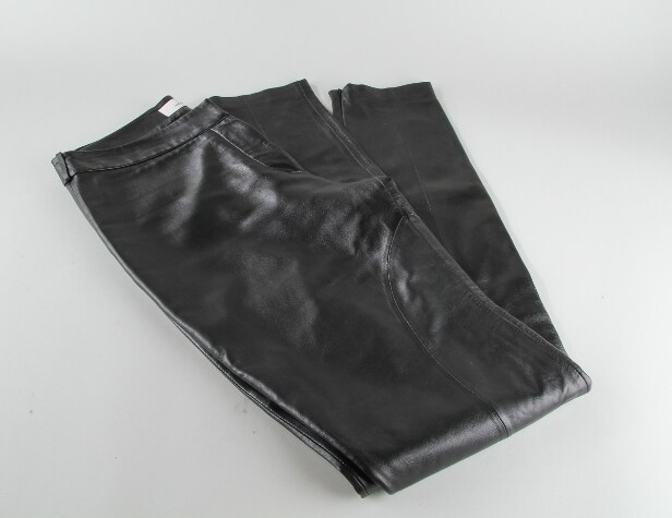 By Malene Birger. Lange sorte skindbukser