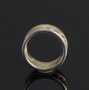 Georg Jensen, fusion ring af 18kt guld og hvidguld (2)
