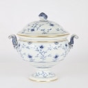 Bing & Grondahl: 'Butterfly' porcelain tureen, circa 1898-1902