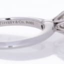 Tiffany & Co. The Tiffany Setting brilliant solitaire ring in platinum, approx. 0.42 ct. Ringstr. 48